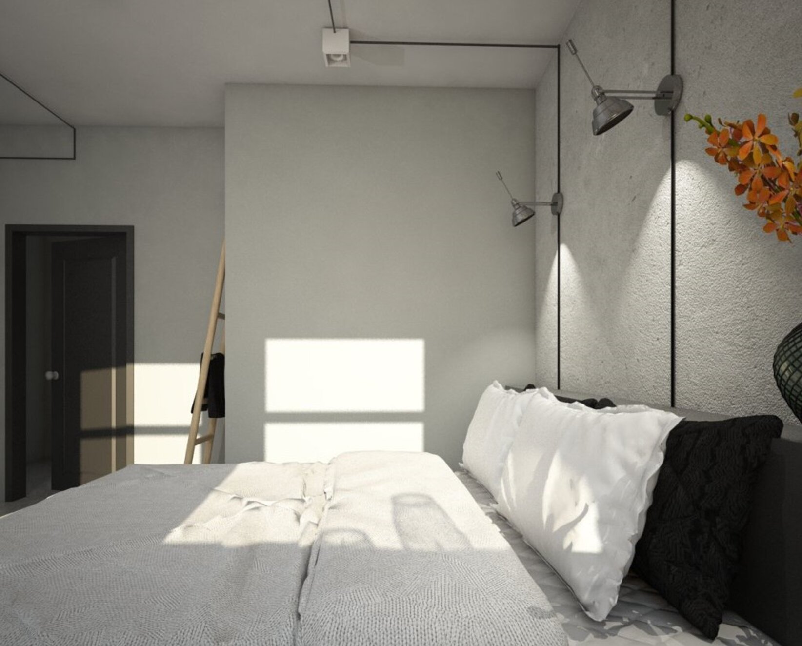 Проект гостиницы спальня