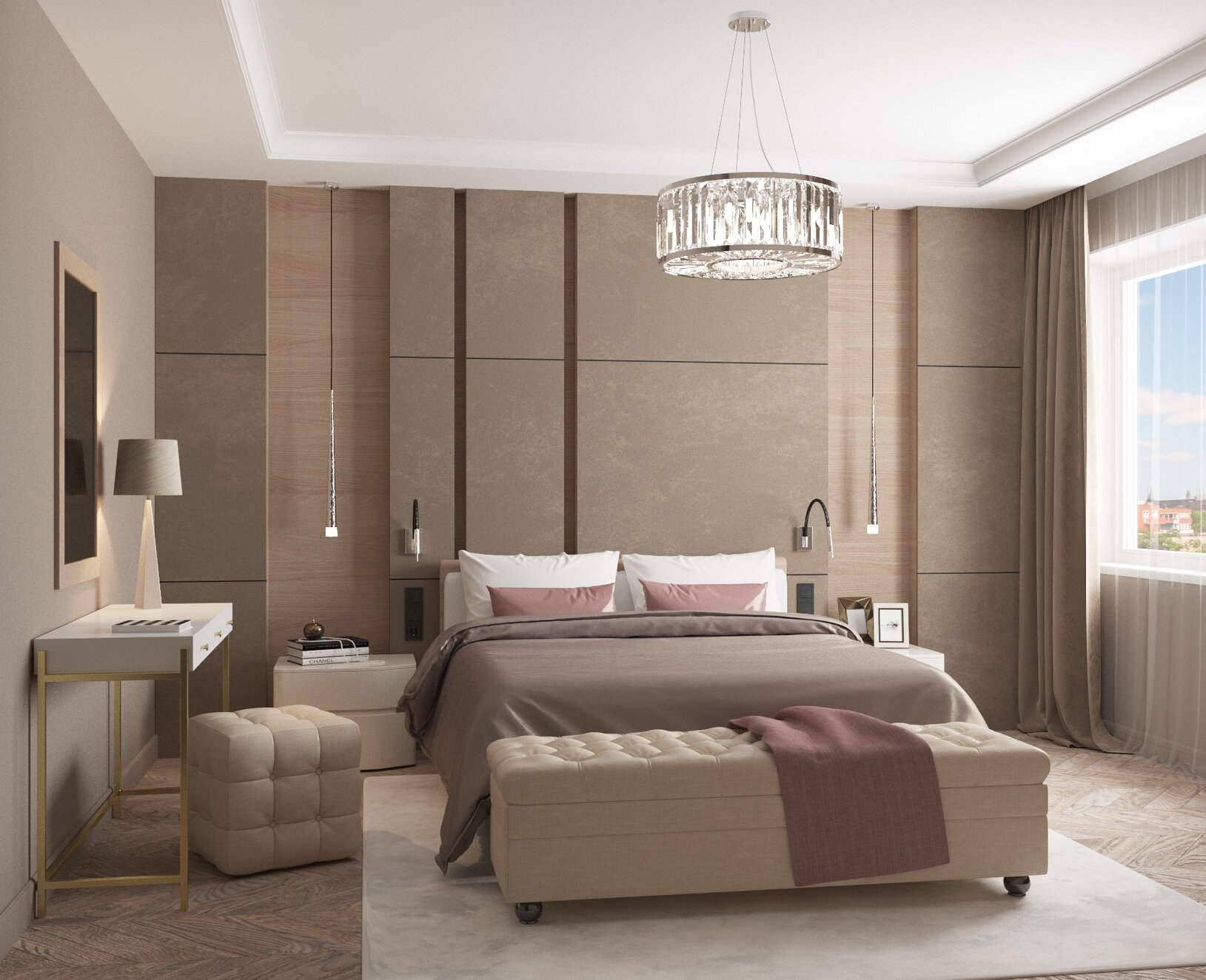 Дизайн на pulohiva bedroom